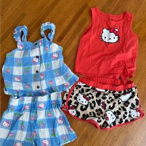 Set of 2 Hello Kitty Summer/Spring Sets